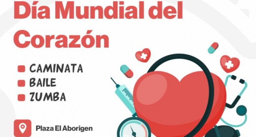 Día mundial del corazón: Caminata y prevención en Valle Viejo