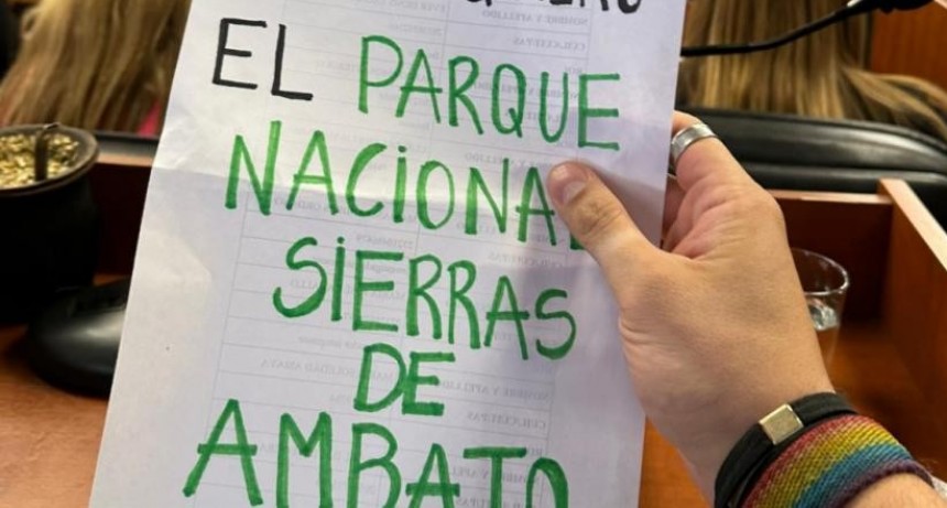 Enérgica campaña para declarar las Sierras de Ambato como Parque Nacional