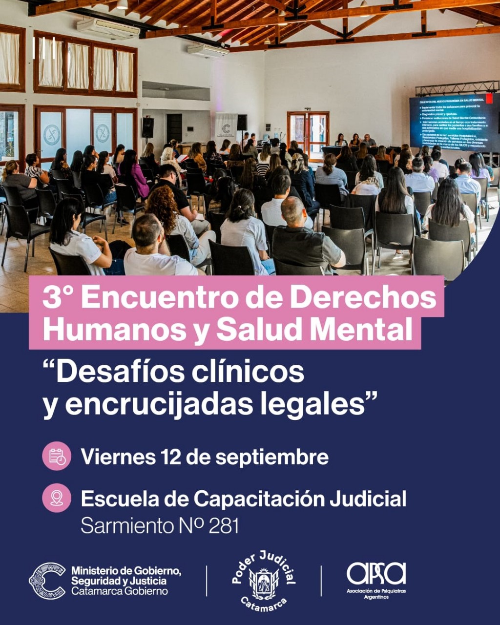 Catamarca alberga encuentro federal sobre salud mental y derechos humanos