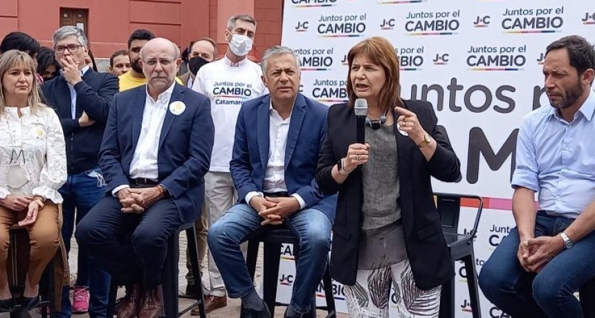 PATRICIA BULLRICH Y CORNEJO VISITARON CATAMARCA