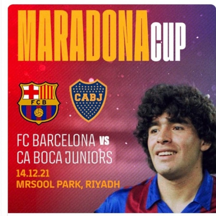BOCA VS BARCELONA POR LA MARADONA CUP