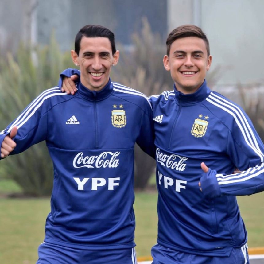 Parte medico de Di Maria y Dybala