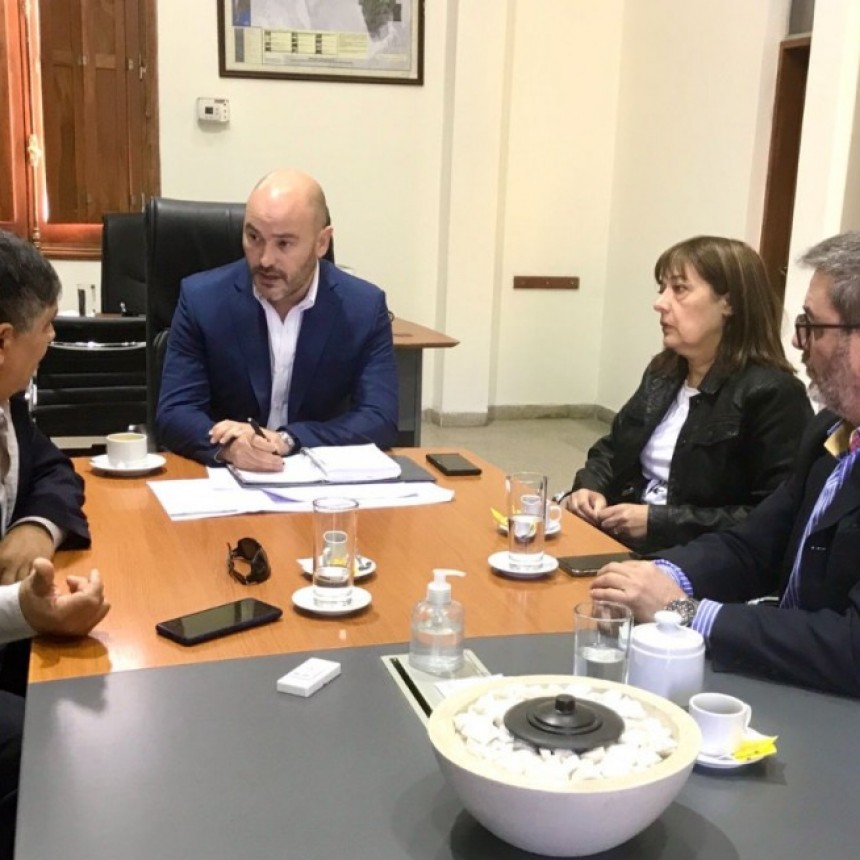 Zampieri recibió al directorio del ENRE