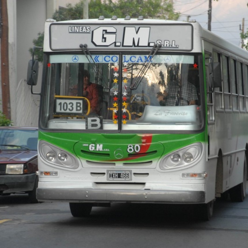 Los colectivos circulan de manera normal
