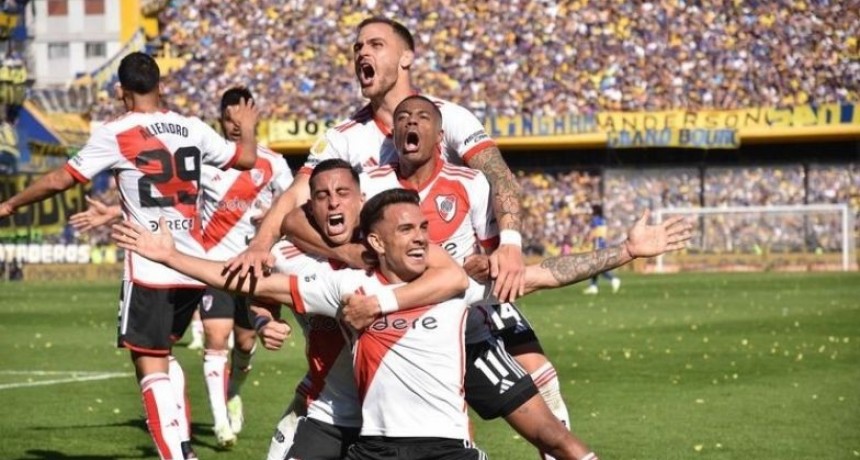 River le ganó a Boca y festejó en La Bombonera