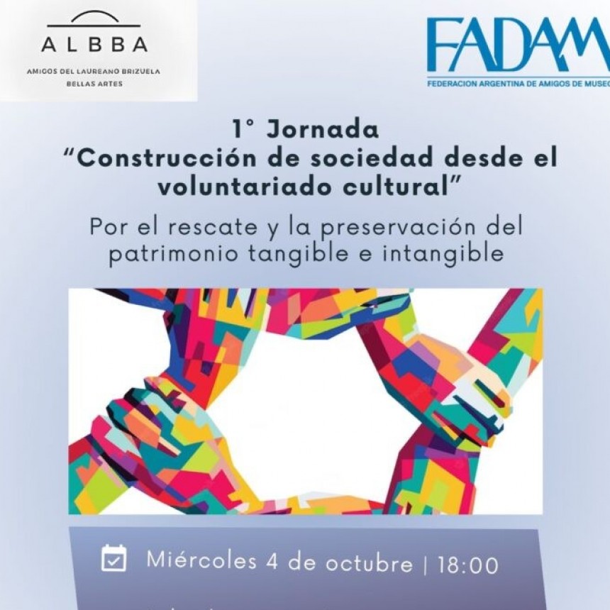 1° Jornada Construir sociedad desde el voluntariado cultural 