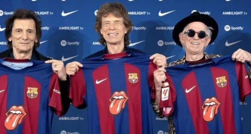 La camiseta de Barcelona llevará la mítica lengua de los Rolling Stones