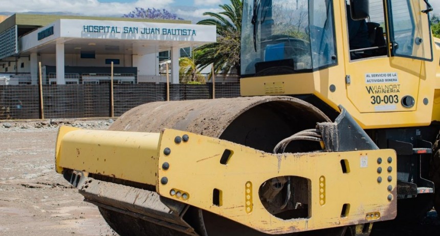 Inició la obra de ampliación del Hospital San Juan Bautista
