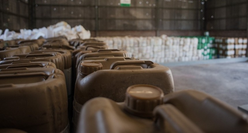 Se recuperaron 10 millones de envases de plástico en el campo argentino
