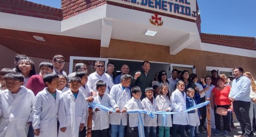 Se inauguró el Mini Hospital “Mons. Demetrio J.” en San Antonio del Cajón