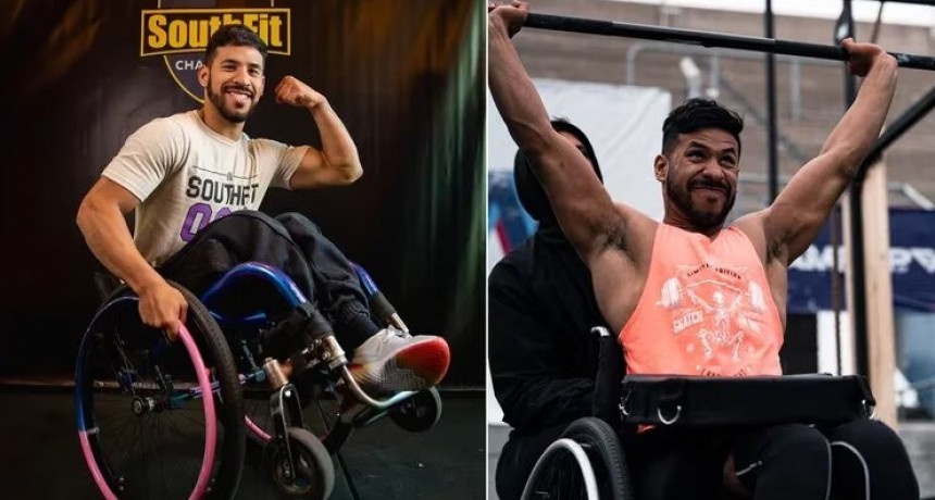 Un accidente le impidió volver a caminar y competirá en el Mundial de Crossfit: “Soy mi mejor versión”