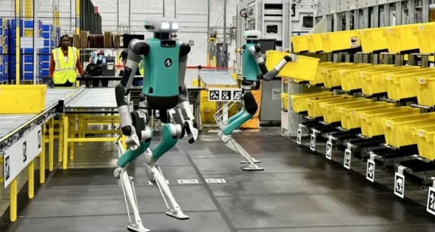 Amazon está probando sus nuevos robots humanoides y son todo un espectáculo