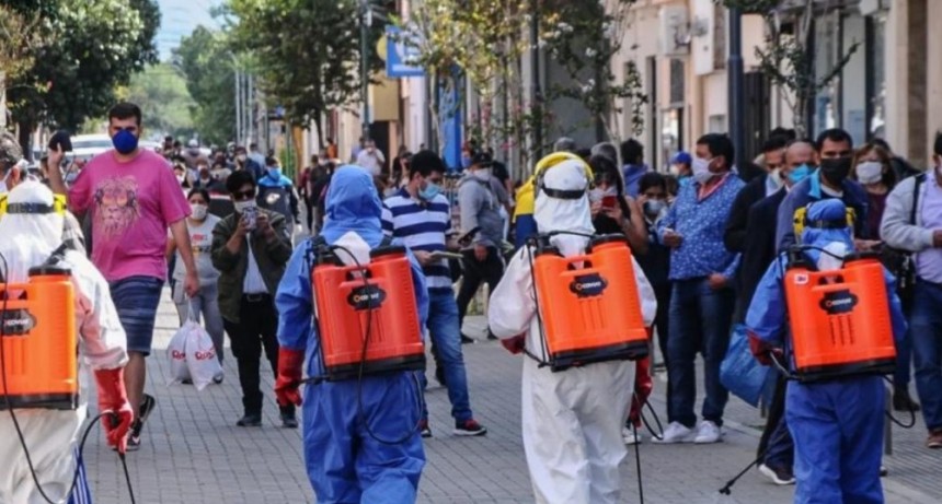 DESCENSO DE CONTAGIOS EN LAS ÚLTIMAS 24 HS