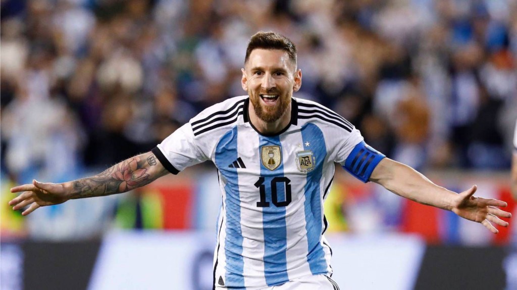 Argentina juega su ultimo amistoso antes del mundial