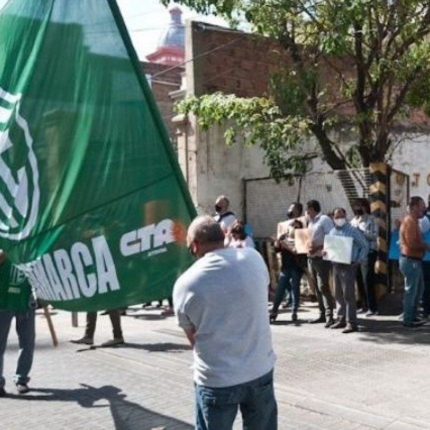 Protesta de judiciales en la zona céntrica 