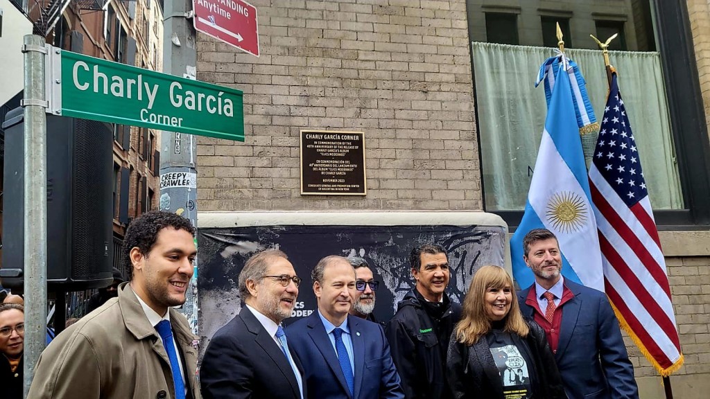 Charly García fue homenajeado en Nueva York: qué dijo el cantante