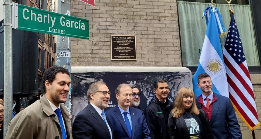 Charly García fue homenajeado en Nueva York: qué dijo el cantante