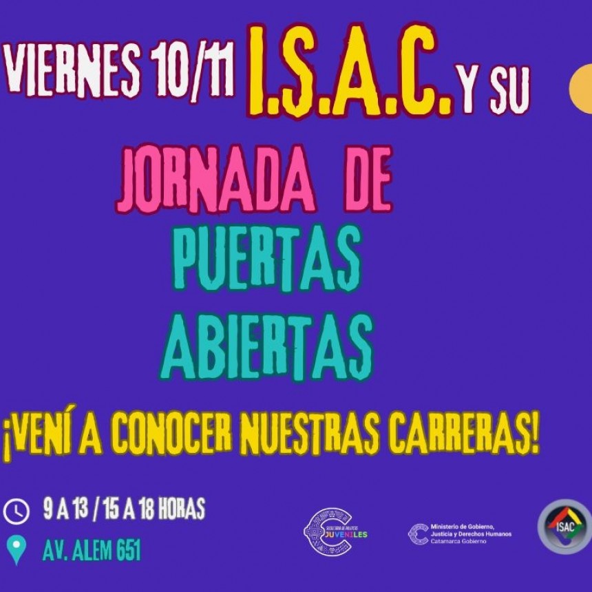 Vuelven las “Jornadas a Puertas Abiertas” del ISAC