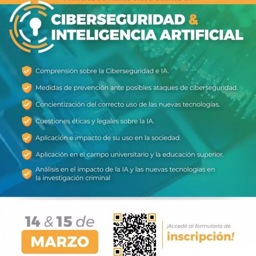 Jornadas Universitarias Ciberseguridad & Inteligencia Artificial