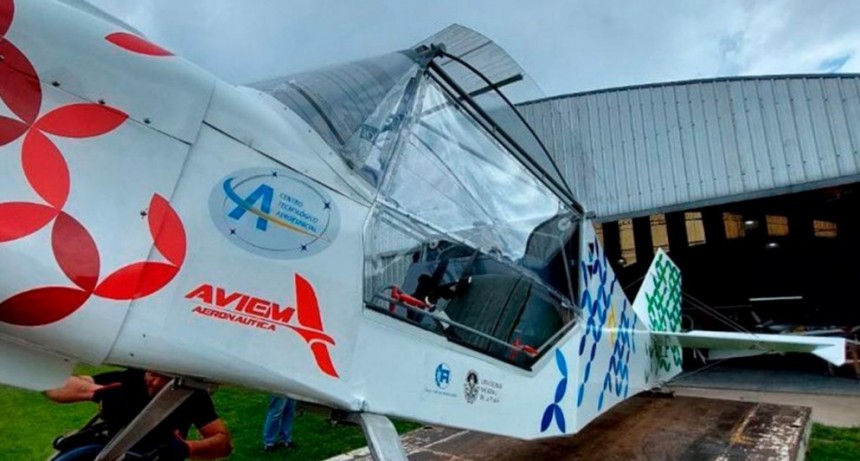 Se desarrolla el primer avión eléctrico de Argentina