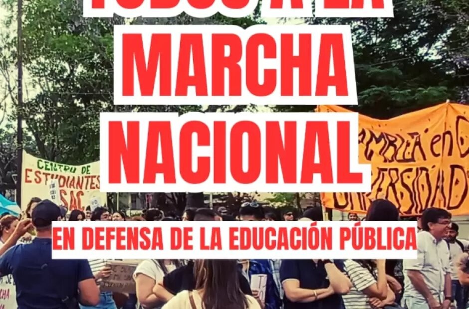 La Marcha Universitaria Nacional será el 12 de noviembre