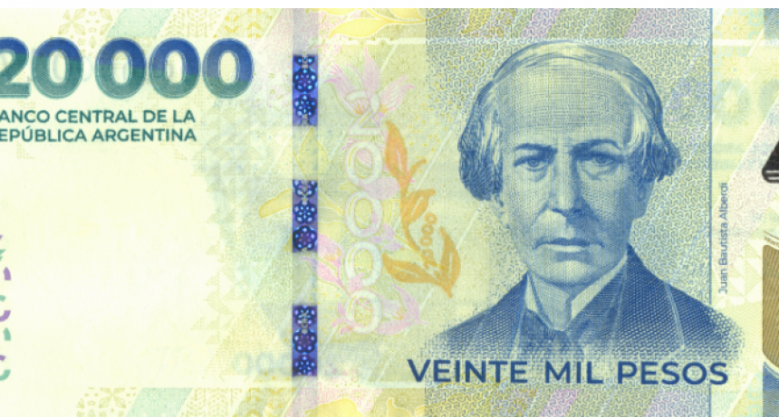 Comienzan a circular los billetes de $20.000: cómo son y qué medidas de seguridad traen