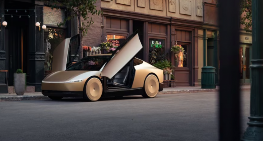Tesla presentó su Robotaxi, un auto sin conductor