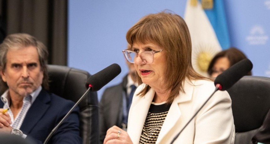 Bullrich redobla su ofensiva: exige aprobar con urgencia la Ley Penal Juvenil y apunta al kirchnerismo