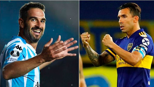 EN UN PARTIDAZO, RACING Y BOCA CHOCAN POR LOS CUARTOS DE LA COPA
