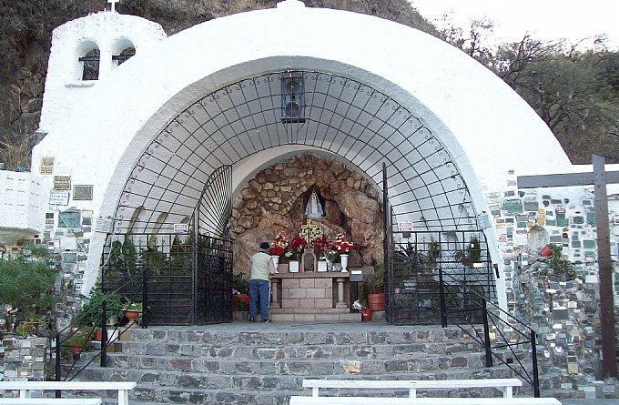 Los trabajos en el Santuario de la Virgen del Valle tienen un avance del 70%