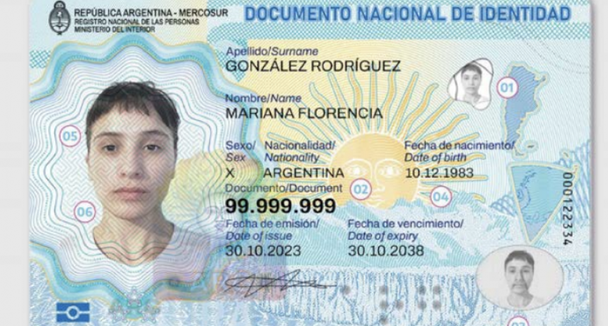 Se lanzó el nuevo DNI electrónico con chip y código QR