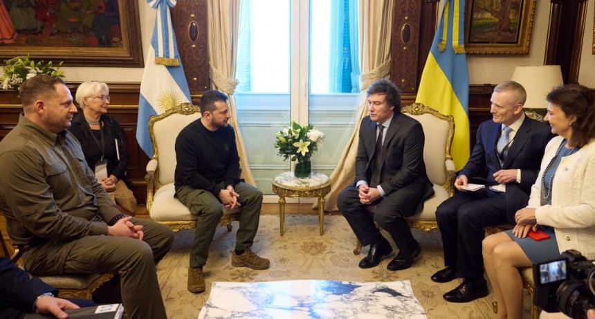 Volodímir Zelensky aseguró que Javier Milei apoyará a Ucrania en las Naciones Unidas