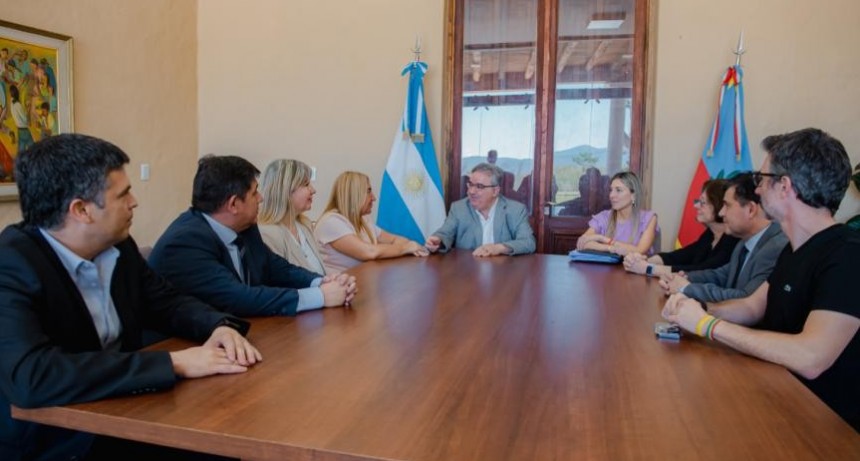El Gobernador dialogó con Magistrados nacionales sobre el presupuesto judicial