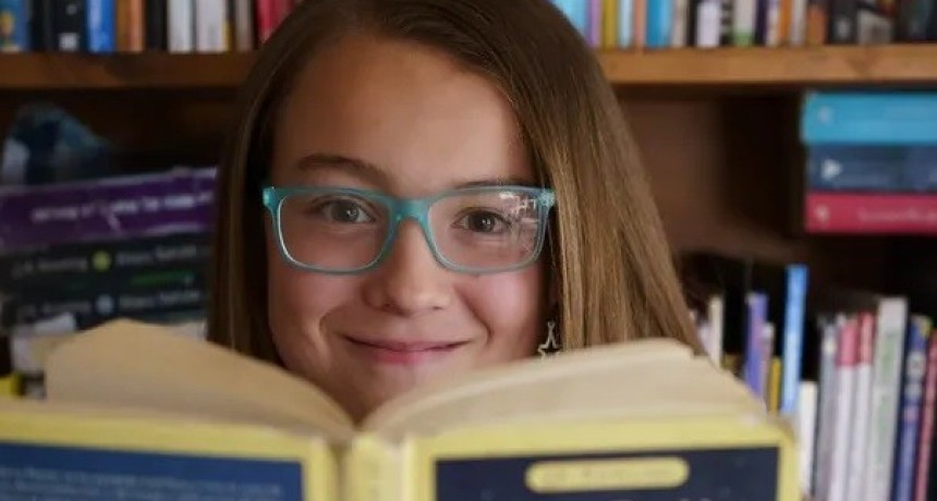 A los 11 años fue premiada por su amor por la lectura