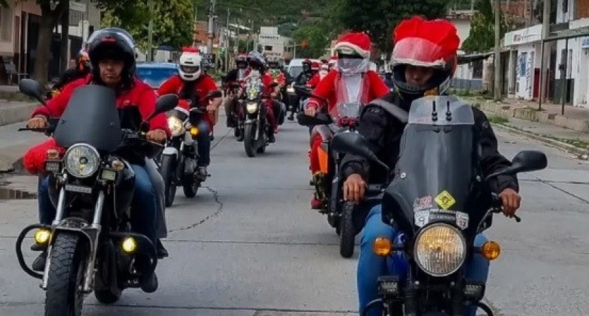 Navidad solidaria sobre ruedas en Salta